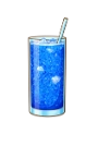 Soda Italiana Mora Azul